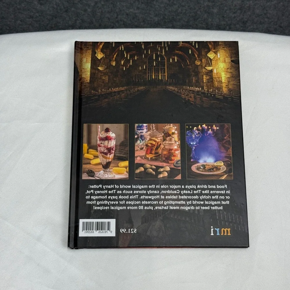 The Unofficial Harry Potter Cookbook Tom Grimm Hardcover 80+ Illustrated Recipes